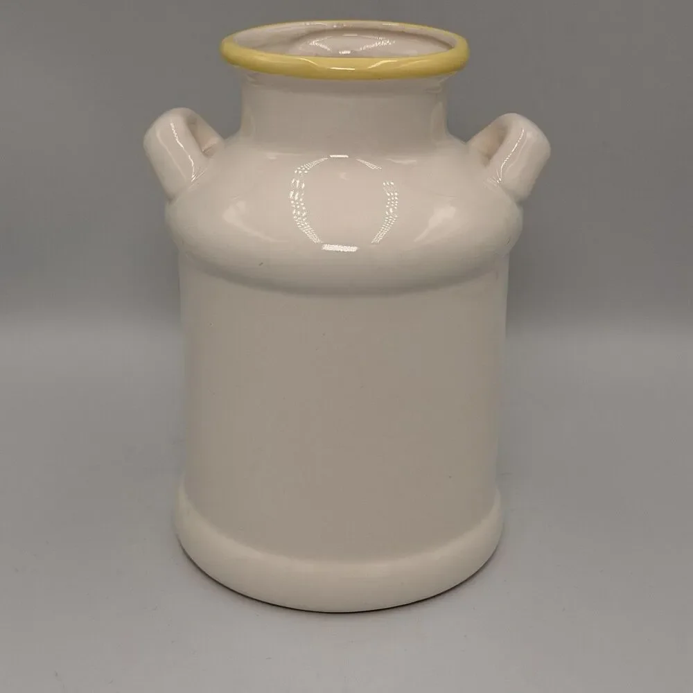 VTG Enesco Rooster Good Morning Sunshine Jug Canister Susan Marie McChesney 1983